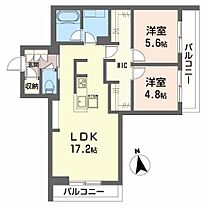 ビアッジオ松縄 102 ｜ 香川県高松市松縄町50-7（賃貸マンション2LDK・1階・66.35㎡） その2