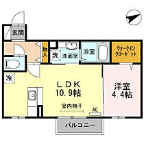 Laxa Court　I 202 ｜ 香川県高松市松島町3丁目20--11（賃貸アパート1LDK・2階・38.93㎡） その2