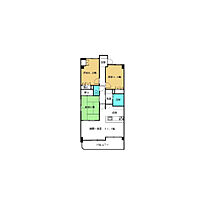 ル・エスト今里 203 ｜ 香川県高松市今里町2丁目18-20（賃貸マンション3LDK・2階・72.53㎡） その2