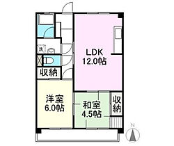 サンセットヒルズII 102 ｜ 香川県高松市新北町19-14（賃貸マンション2LDK・1階・53.12㎡） その2