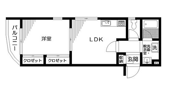 東京都目黒区東山3丁目(賃貸マンション1LDK・1階・36.90㎡)の写真 その2
