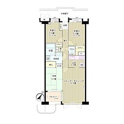 間取図画像 3LDK