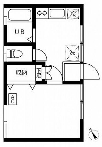 東京都品川区東五反田4丁目(賃貸アパート1DK・2階・24.00㎡)の写真 その2