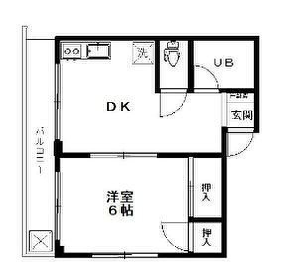 東京都目黒区碑文谷6丁目(賃貸マンション1DK・3階・30.80㎡)の写真 その2