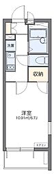 ライラック久が原 1Kの間取図画像