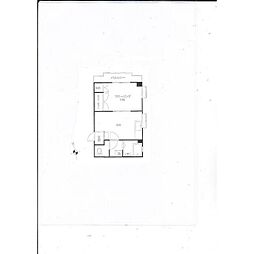 ヴィラ・ロタン上馬 1DKの間取図画像