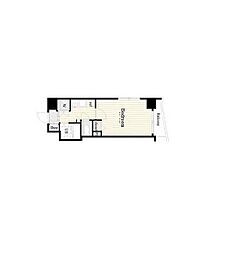 CYNTHIA三軒茶屋太子堂 1Kの間取図画像