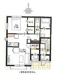 Luxe弦巻 1LDKの間取図画像