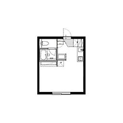 Orbit代沢 ワンルームの間取図画像