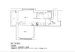 榎HOUSE 1DKの間取図画像
