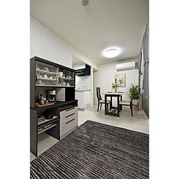 ジェムストーン東大井 1階1LDKのリビング/ダイニング