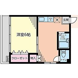 間取図画像 1DK