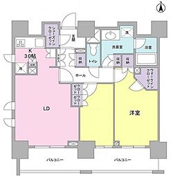 スタイリオ蒲田 2LDKの間取図画像