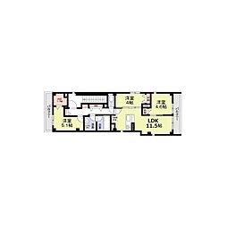 mont noir大岡山 3LDKの間取図画像