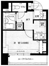 メインステージ青山 1Kの間取図画像