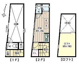 BOKU ワンルームの間取図画像