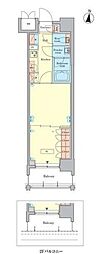 RJRプレシア千鳥 1LDKの間取図画像