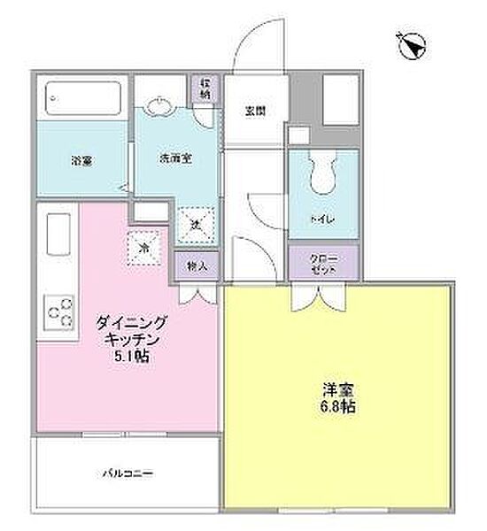 サンアベニュー田園調布 ｜東京都大田区田園調布本町(賃貸マンション1DK・4階・30.39㎡)の写真 その2