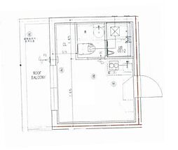 HJPLACEHATAGAYA ワンルームの間取図画像