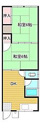 間取図画像 2DK