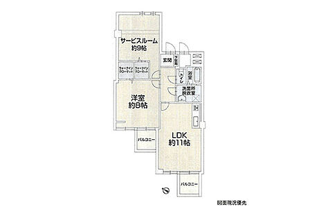 1SLDK 間取り