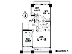 間取図画像 3LDK