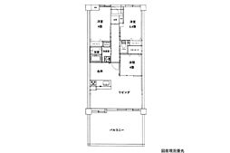間取図画像 3LDK
