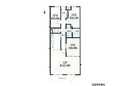 パークハイム田方 3LDKの間取図画像
