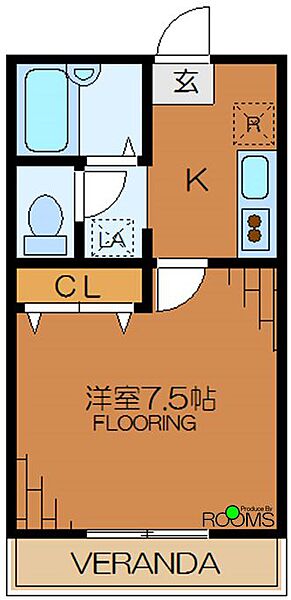 東京都杉並区高井戸東4丁目(賃貸アパート1K・1階・22.00㎡)の写真 その2