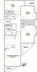 間取図画像 3LDK