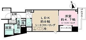 東京都新宿区山吹町（賃貸マンション1LDK・5階・35.81㎡） その2