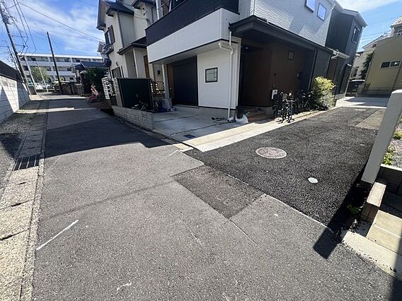 前面道路含む現...
