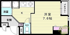 プレサンス神戸メリケンパーク前  ｜ 兵庫県神戸市中央区海岸通4丁目（賃貸マンション1K・3階・23.86㎡） その2