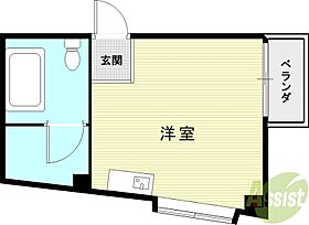 ピレデンス中山手  ｜ 兵庫県神戸市中央区中山手通3丁目10-10（賃貸マンション1R・5階・15.00㎡） その2