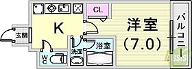 CITYSPIRE神戸元町I  ｜ 兵庫県神戸市中央区元町通3丁目（賃貸マンション1K・8階・25.11㎡） その2