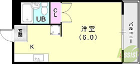 ハイツ下三条  ｜ 兵庫県神戸市兵庫区下三条町3-16（賃貸アパート1R・2階・20.64㎡） その2