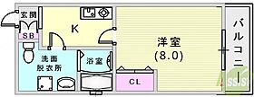 プラーフ湊川  ｜ 兵庫県神戸市兵庫区荒田町1丁目10-14（賃貸マンション1K・3階・27.55㎡） その2