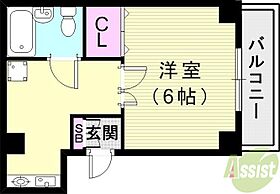 入江マンション  ｜ 兵庫県神戸市兵庫区馬場町18*14（賃貸マンション1K・1階・21.50㎡） その2