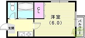 ウエストポーチ  ｜ 兵庫県神戸市灘区岩屋北町4丁目5-29（賃貸アパート1K・2階・17.82㎡） その2