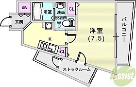 グルーブ神戸ハーバーアリーナ  ｜ 兵庫県神戸市中央区相生町5丁目15-12（賃貸マンション1K・6階・29.60㎡） その2