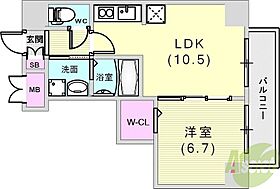 エスタンシア元町  ｜ 兵庫県神戸市中央区元町通3丁目12-11（賃貸マンション1LDK・7階・42.44㎡） その2