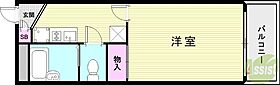 レオパレスブルーバリー  ｜ 兵庫県神戸市灘区青谷町4丁目（賃貸アパート1K・2階・19.87㎡） その2