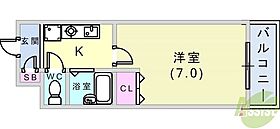 ルネッサンス王子  ｜ 兵庫県神戸市灘区王子町1丁目（賃貸マンション1K・5階・21.00㎡） その2