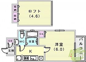 エステムコート神戸・県庁前IVグランディオ  ｜ 兵庫県神戸市中央区下山手通7丁目（賃貸マンション1K・12階・20.60㎡） その2