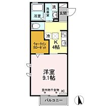 D-room茜部 105 ｜ 岐阜県岐阜市茜部寺屋敷3丁目61-1（賃貸アパート1K・1階・33.67㎡） その2