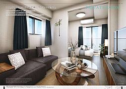 エステムコート京都祥邸 916 9階2Kのリビング/ダイニング