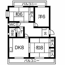 サンシャイン袖師 205 ｜ 静岡県静岡市清水区袖師町470-3（賃貸マンション3LDK・2階・72.79㎡） その2