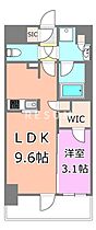 千葉県千葉市中央区富士見1丁目（賃貸マンション1LDK・3階・32.80㎡） その2