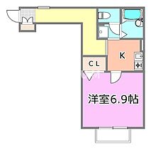 エヴァーグリーンテラス  ｜ 千葉県千葉市中央区葛城2丁目4-20-4（賃貸アパート1K・2階・28.78㎡） その2