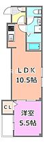 千葉県千葉市中央区長洲2丁目（賃貸マンション1LDK・1階・35.55㎡） その2